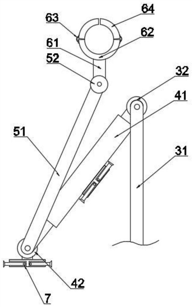 Temporary stringing construction device capable of crossing obstacles