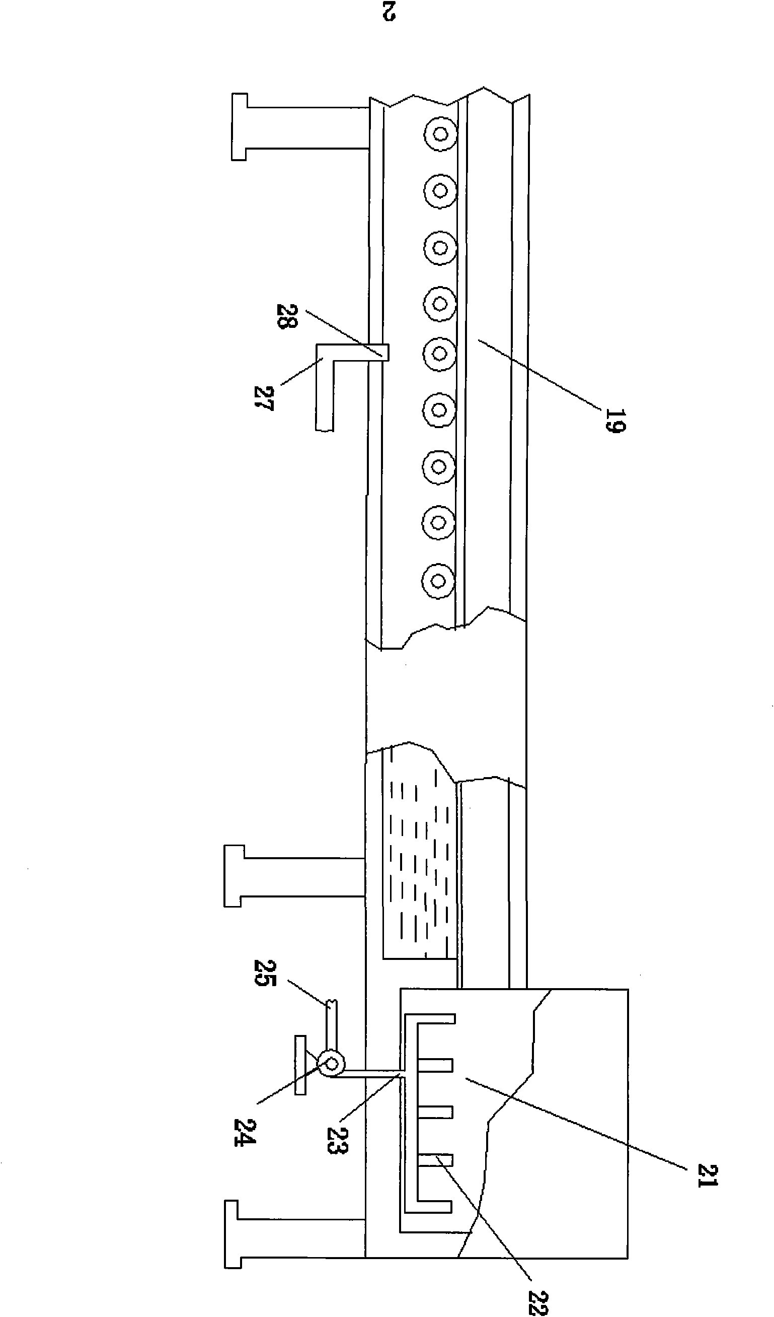 Hydrogen oxygen combustion-supporting device for improving combustion efficiencies of kiln in blown glass factory and boiler in power plant
