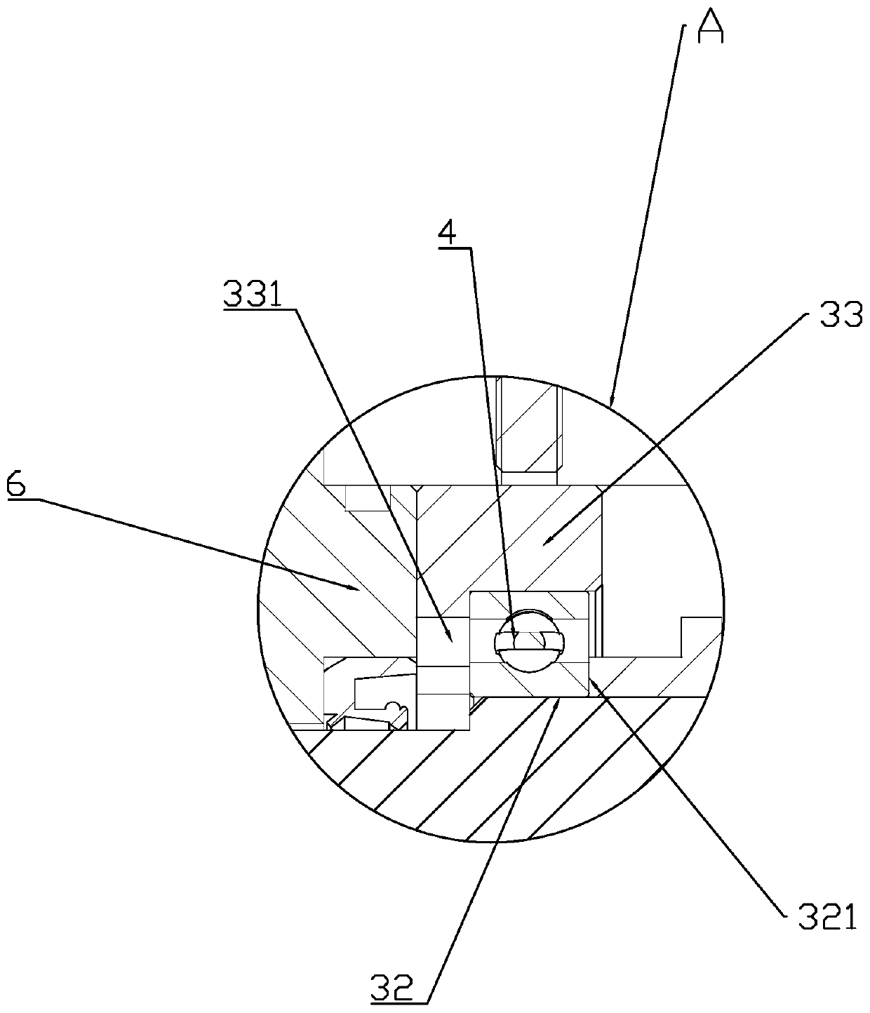 Test device for detecting bearing corrosion resistance