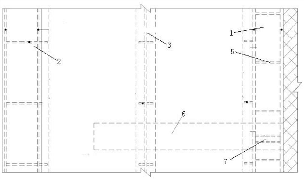 Light base system and construction method for bridge deck sidewalk