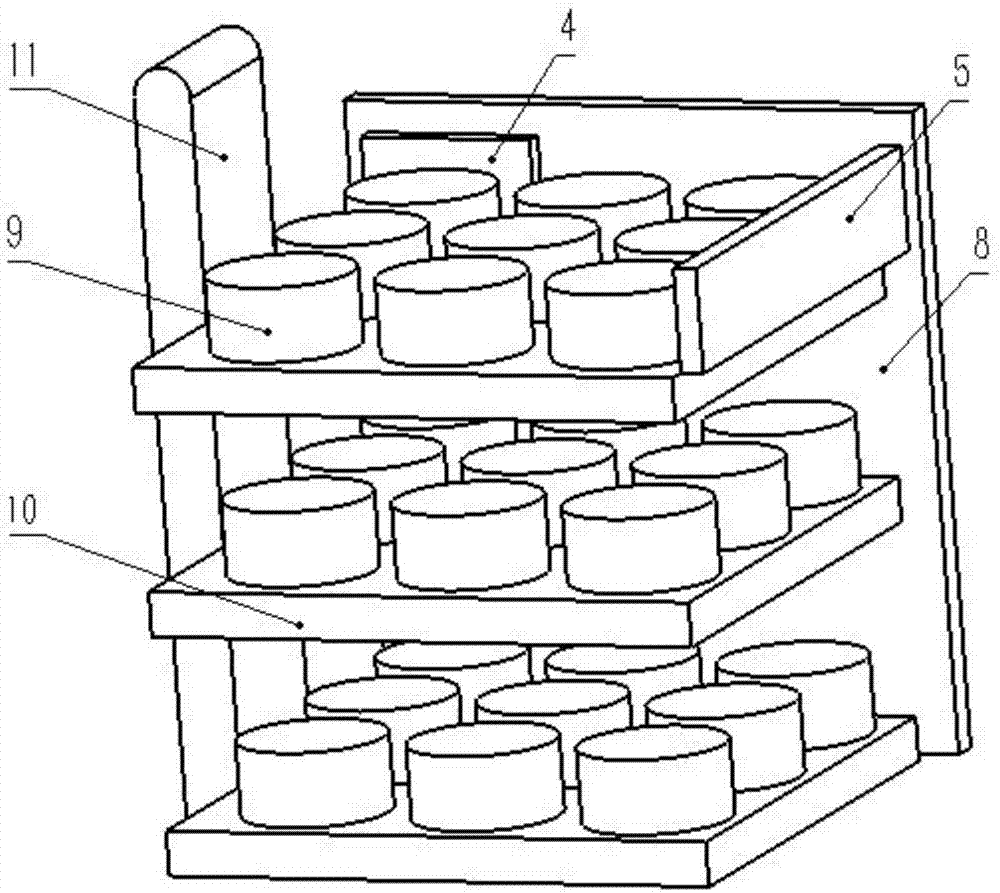 Intelligent food-buying method and device