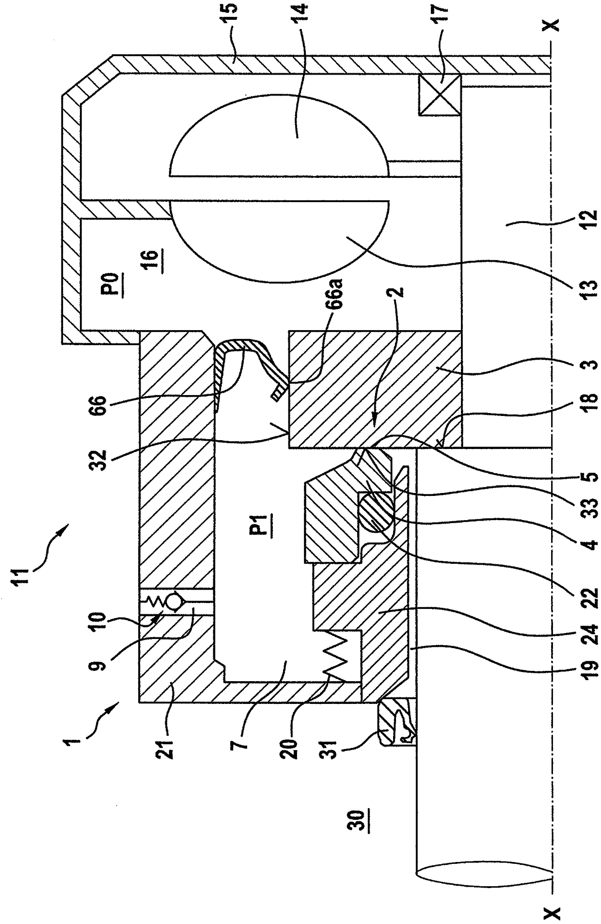 Slide ring seal arrangement of a hydrodynamic retarder, and hydrodynamic retarder