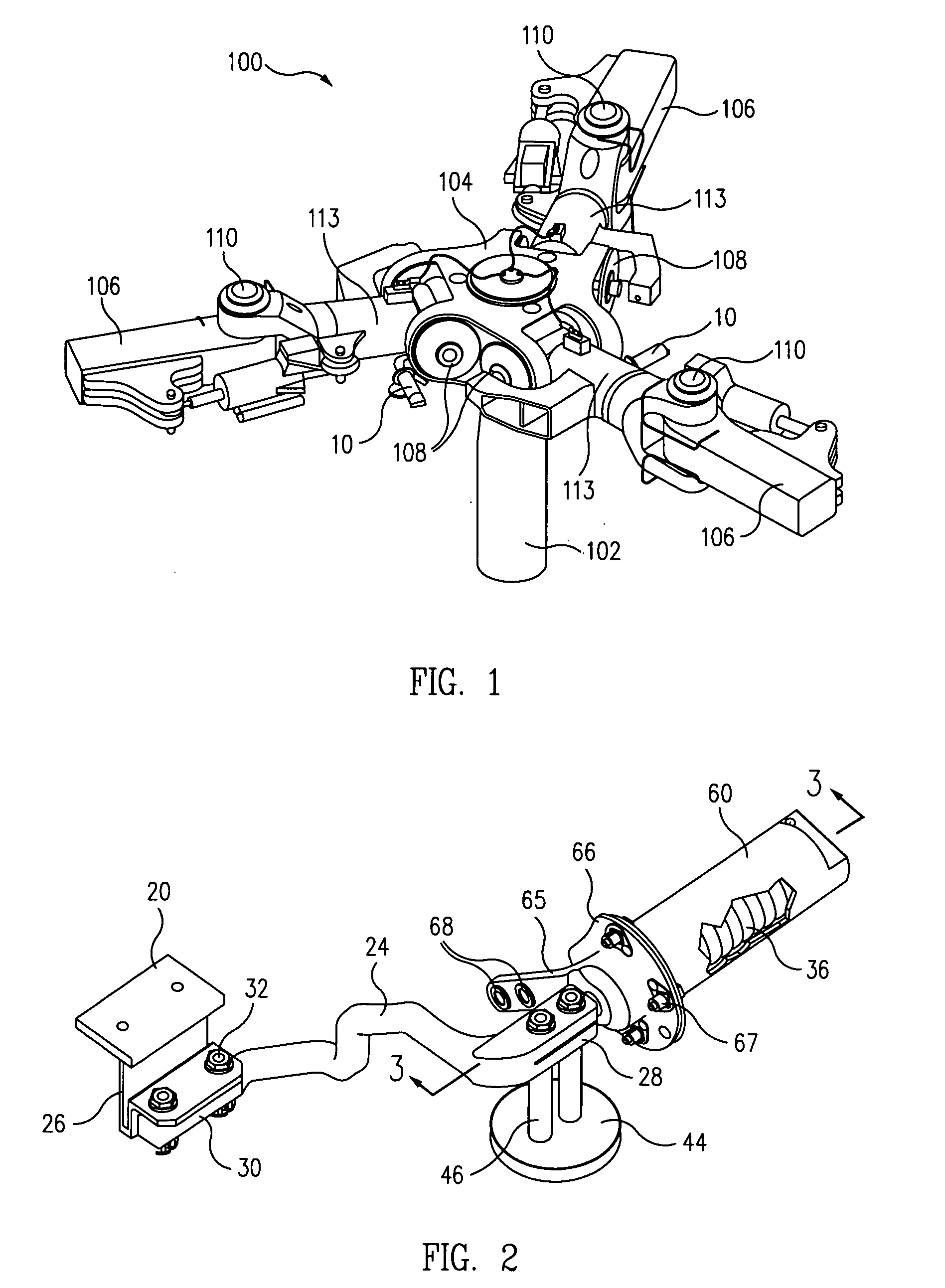 Droop stop mechanism for helicopter rotor blade