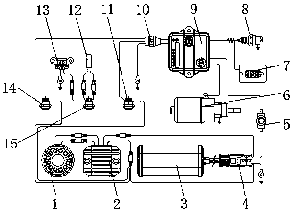 Engine circuit control system