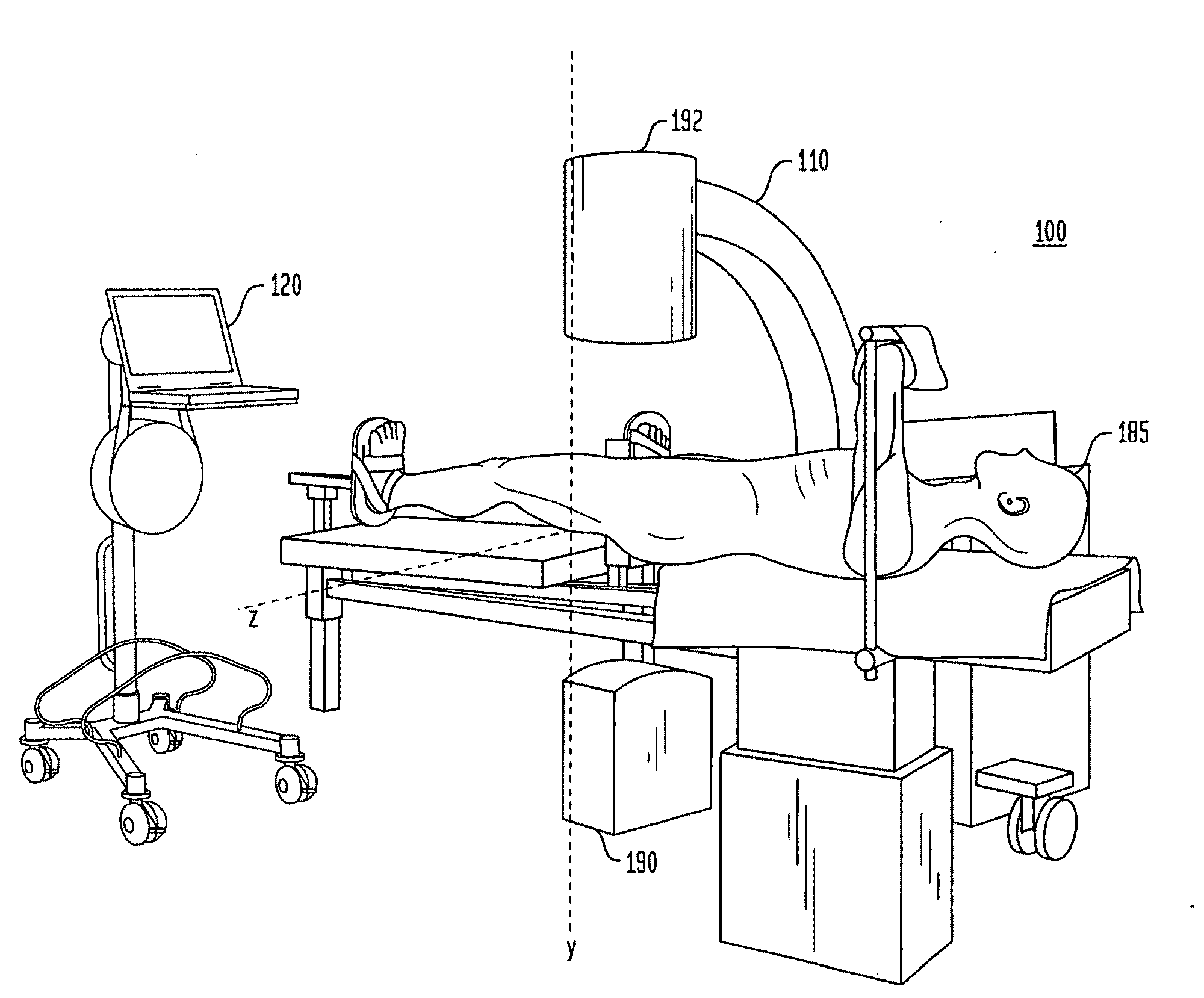 Stereotactic computer assisted surgery method and system