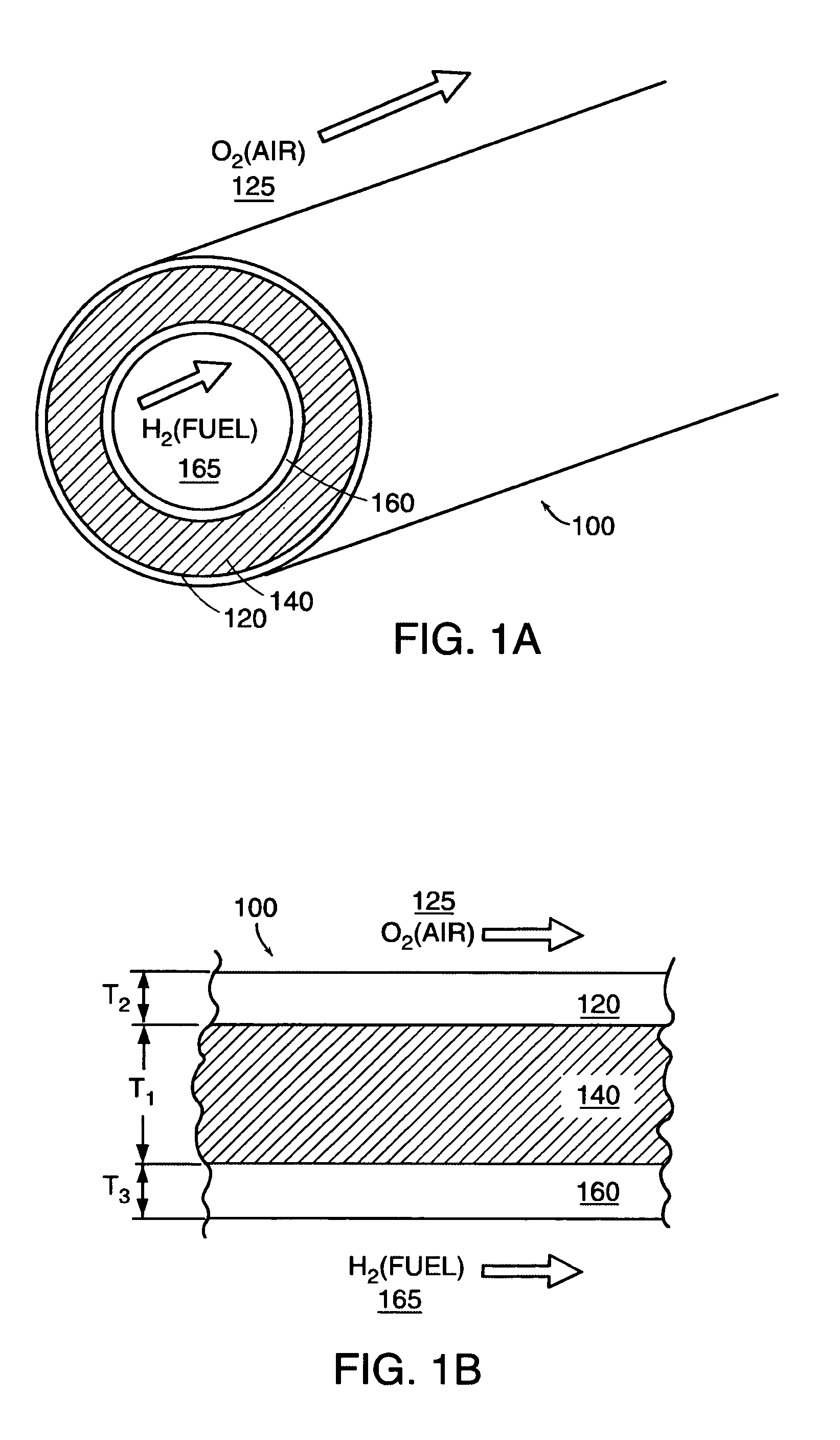Electrode-supported solid state electrochemical cell