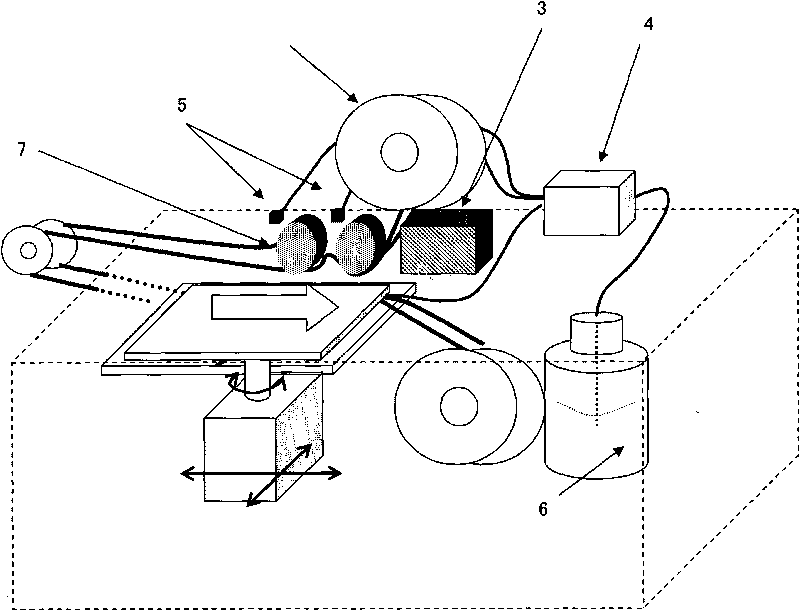 Cleaning device for liquid crystal module terminal and cleaning method thereof