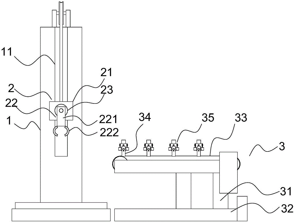 Device for drop test of mobile phone