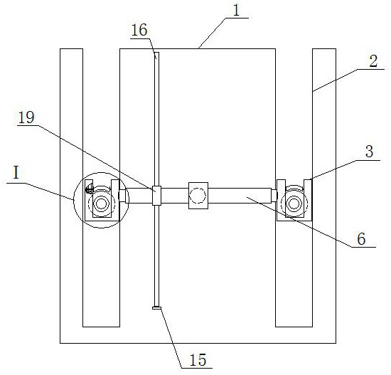 Paper roll connecting device for cigarette inner lining paper rewinding machine