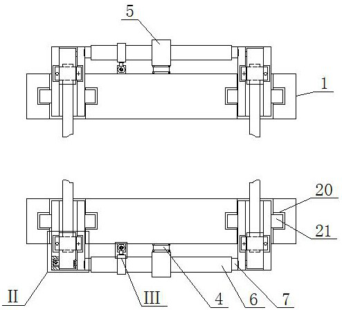 Paper roll connecting device for cigarette inner lining paper rewinding machine