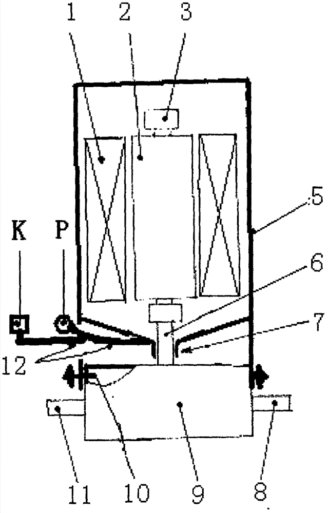 Submersible pump provided with air jacking waterproof sealing structure and non-detachable and non-replaceable motor rotor