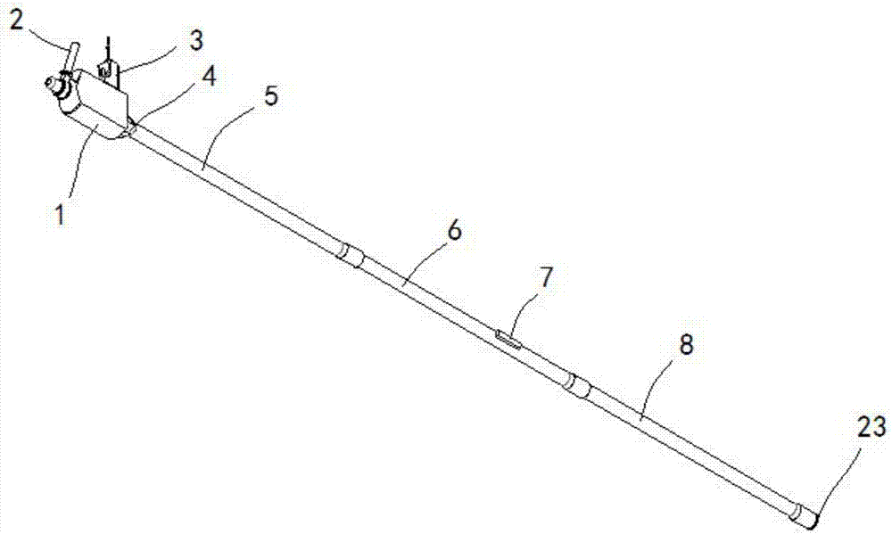 A long rod punching machine and a multifunctional long rod