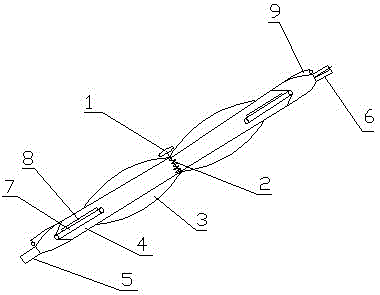 Double-head screwdriver provided with illuminating device and used for vehicle