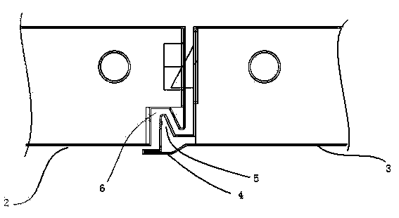 Double-door electric control cabinet