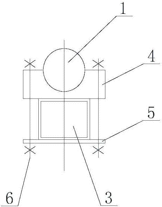 Alignment method of rolling mill house
