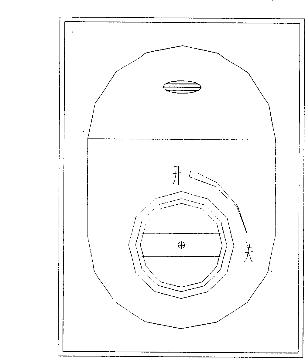 Safety embedding in wall construction method of indoor fuel gas pipeline and accessory