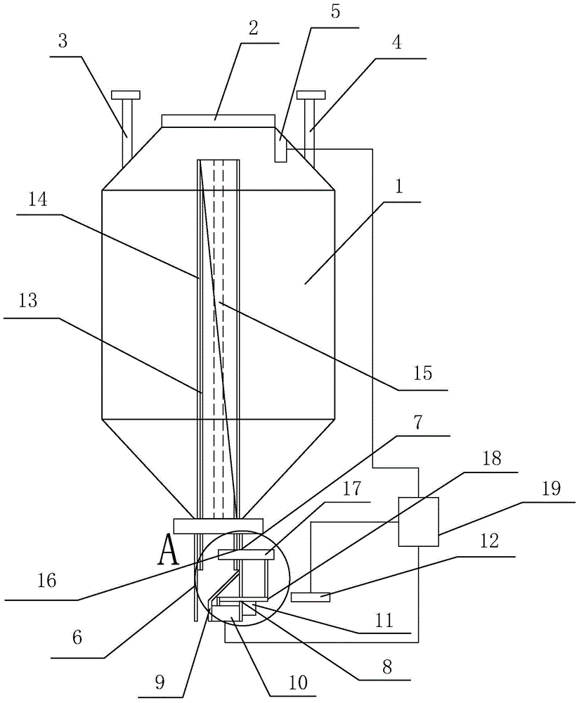 Precipitation tank for precise solid-liquid separation of 1,3-cyclohexanedione