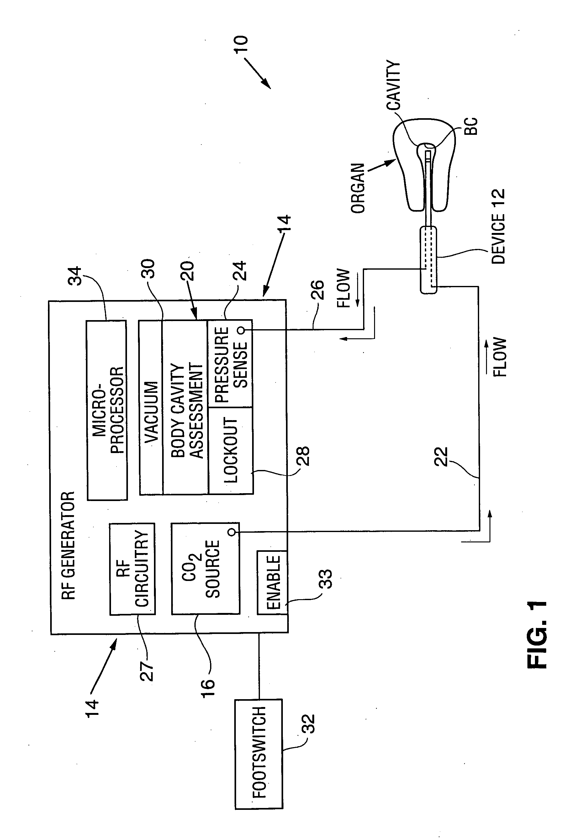 System and method for detecting perforations in a body cavity