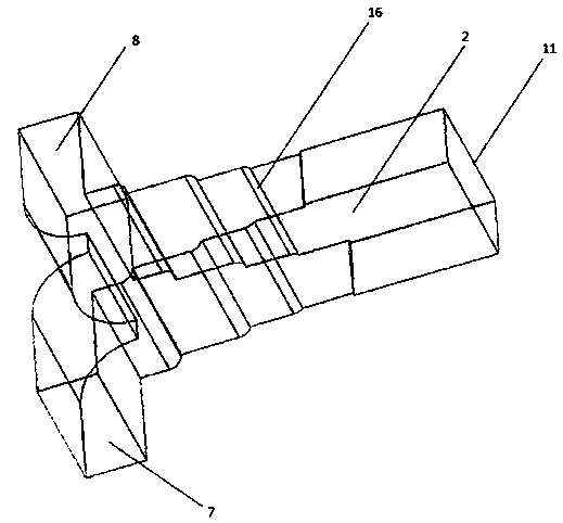 A q-band diaphragm type orthogonal mode coupler