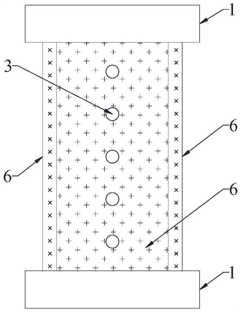 Sample preparation device and sample preparation method for expansive soil in liquid limit state