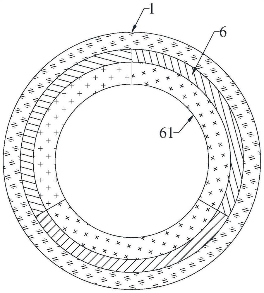 Sample preparation device and sample preparation method for expansive soil in liquid limit state