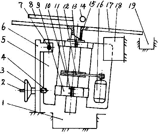 Inclined rotary plate chute