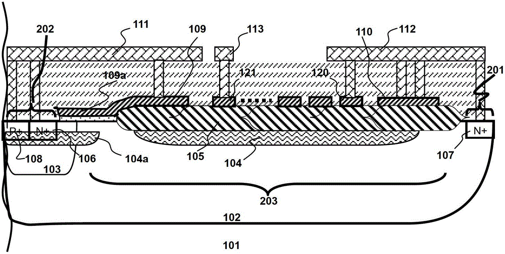 Formation of a layout structure for ultra-high withstand voltage resistors