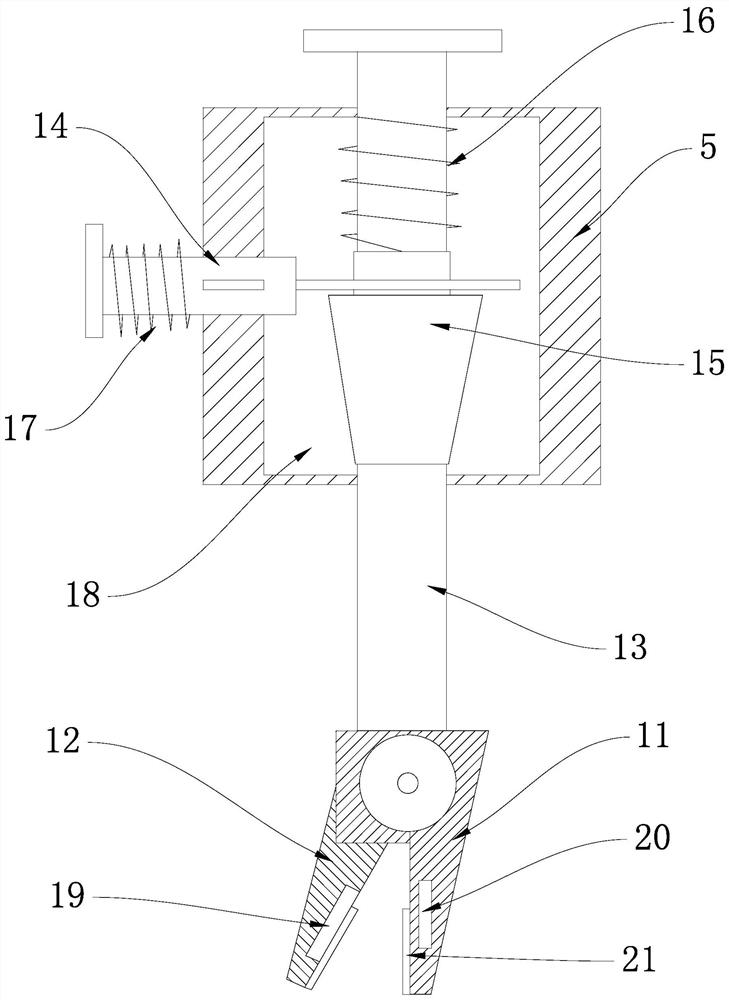 Paper taking and airing device for large-size Chinese art paper