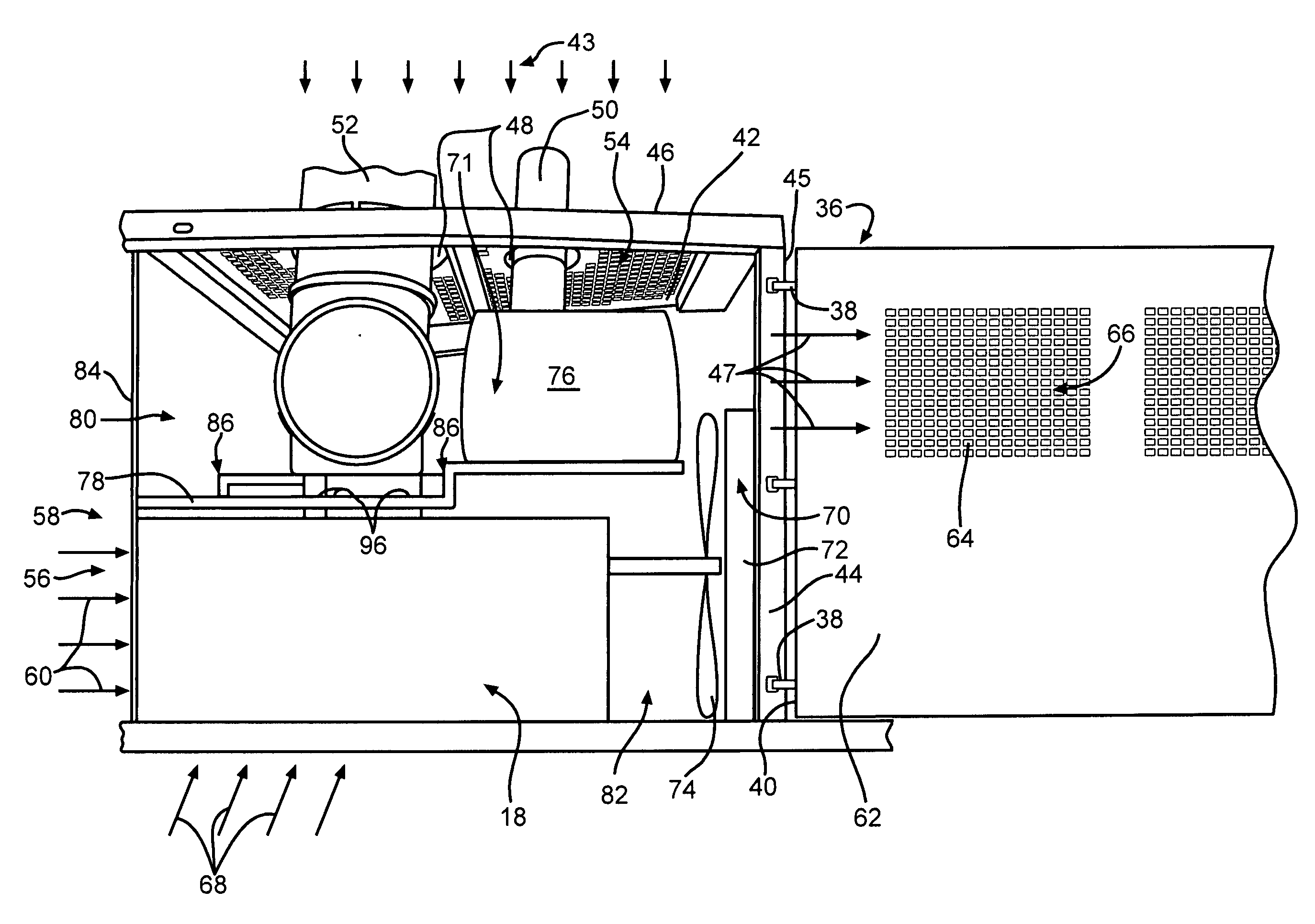 Engine noise reduction apparatus