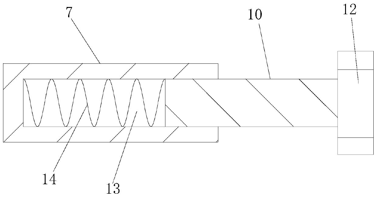 Concrete column pouring anti-segregation barrel stringing device