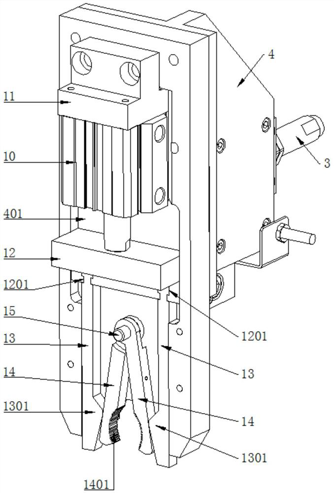 Loosening device for lathe machining