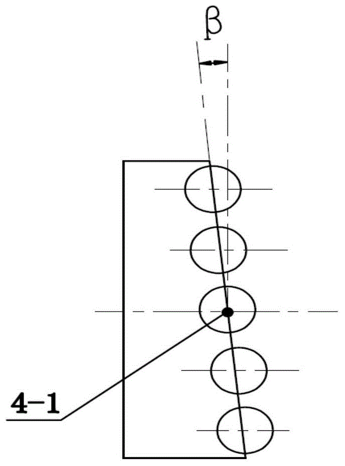 An H-shaped steel eccentric positioning clamping device