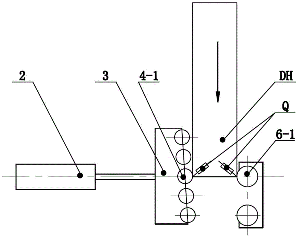 An H-shaped steel eccentric positioning clamping device