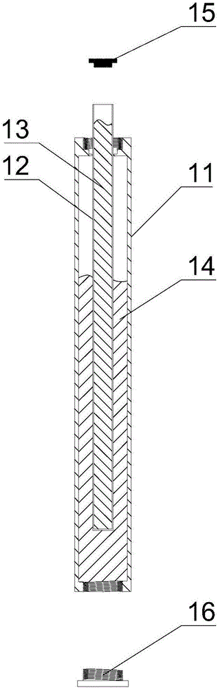 Solid carbon dioxide fracturing device and method