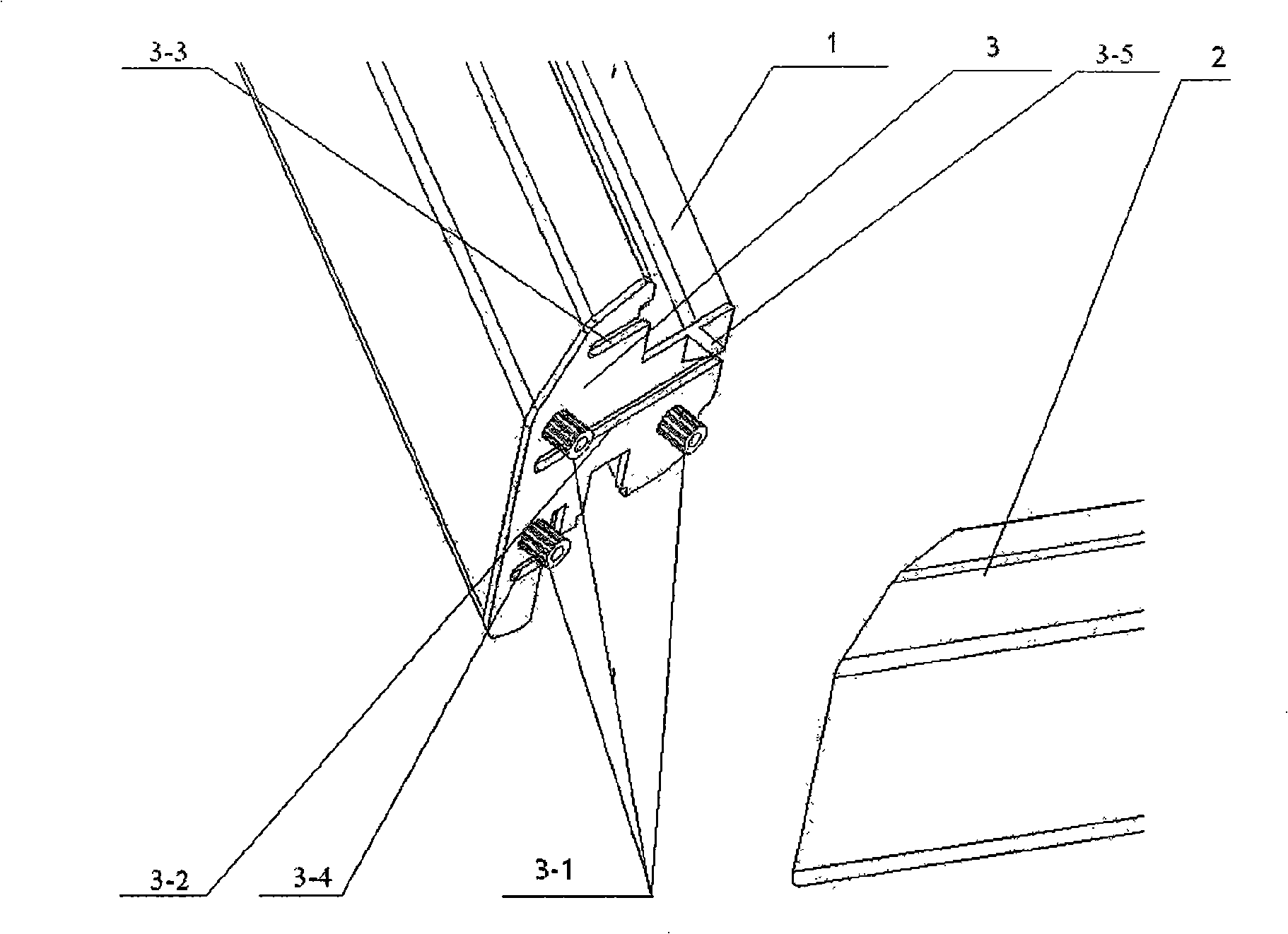 Door and window system possessing wood door and window 45 degree tenon joint board and its assembly method