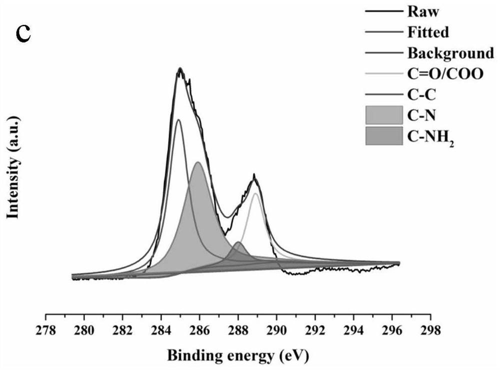 Graphene polymer electrochemical sensor, preparation method and application of graphene polymer electrochemical sensor in detection of p-nitrophenol