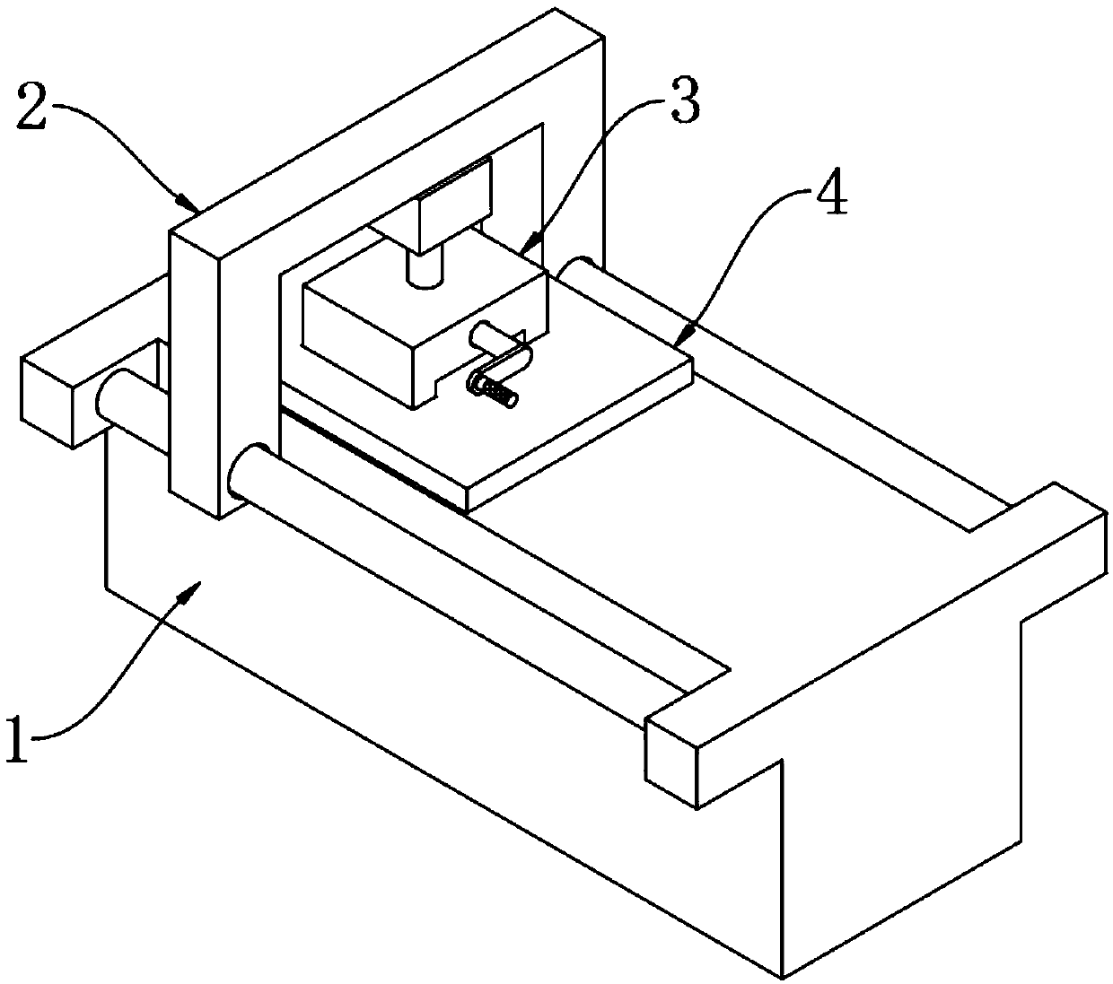 Plastic vacuum forming machine capable of conveniently changing pressing sheet