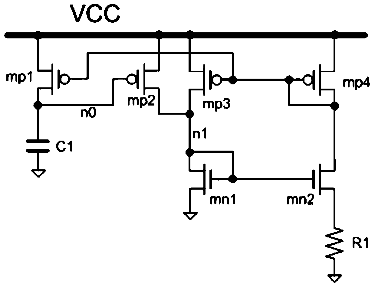 Current source starting circuit