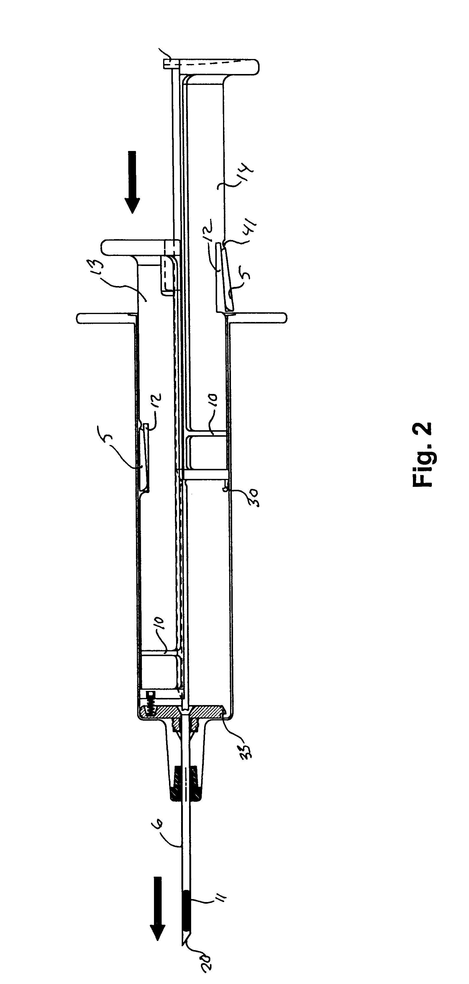 Hypodermic implant device