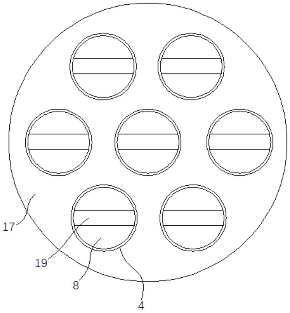 A photocatalytic air purification device