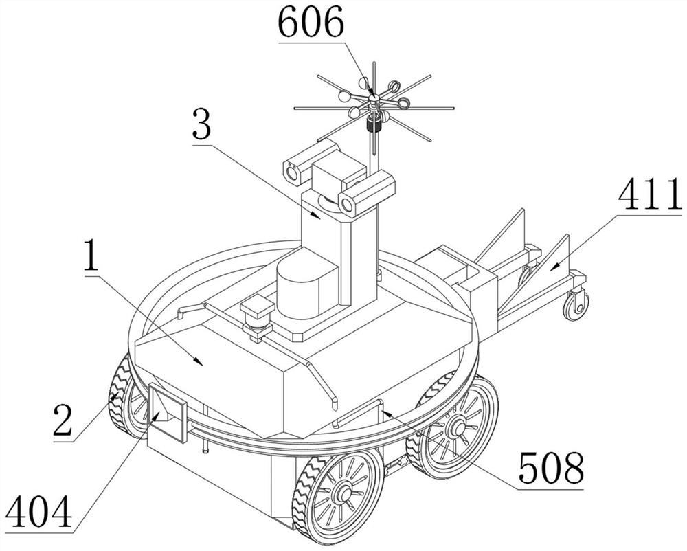 Simulation operation inspection robot for electric power operation inspection