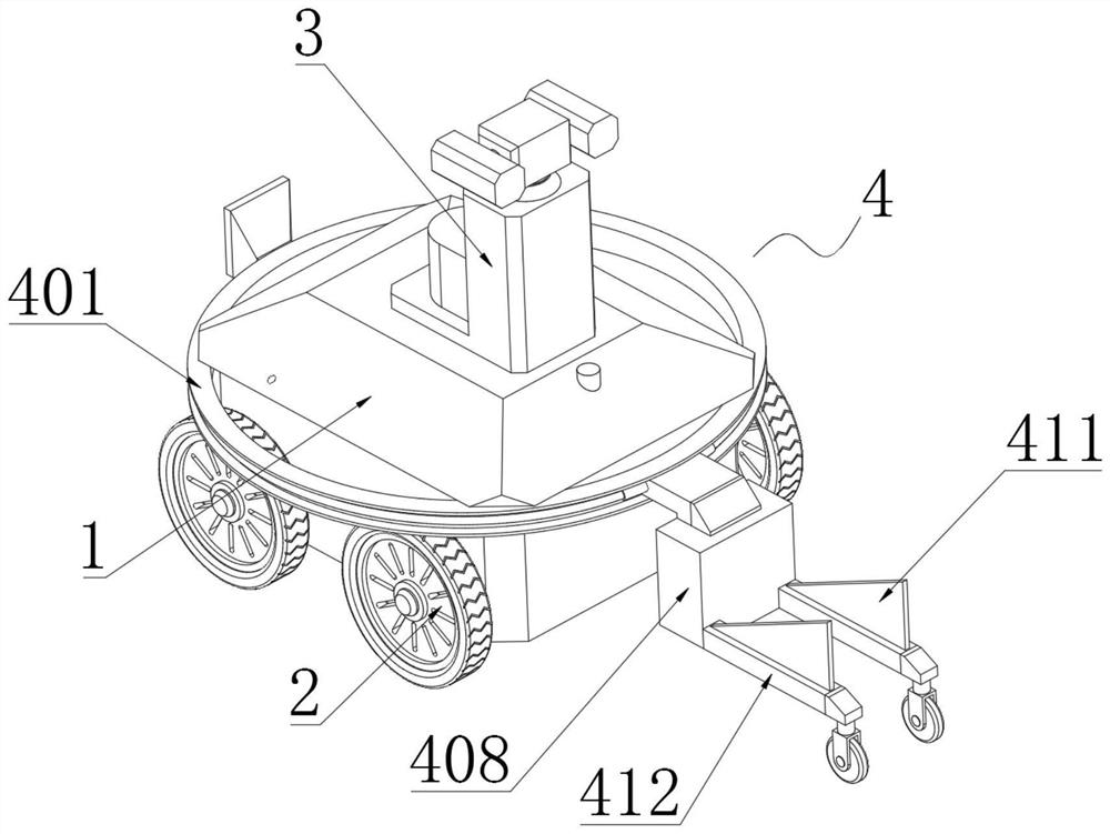 Simulation operation inspection robot for electric power operation inspection