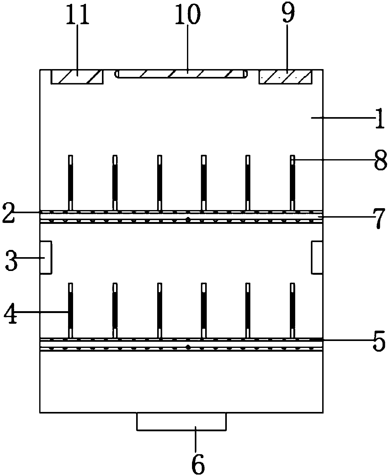 Carton moistureproof storage device