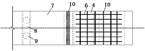 Novel integral bridge guide plate and construction method thereof