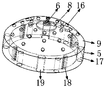 A compressed-air height-adjustable safety helmet for building construction