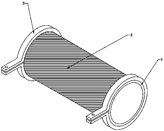 Heating assembly for electronic cigarette and preparation process of heating tube of heating assembly