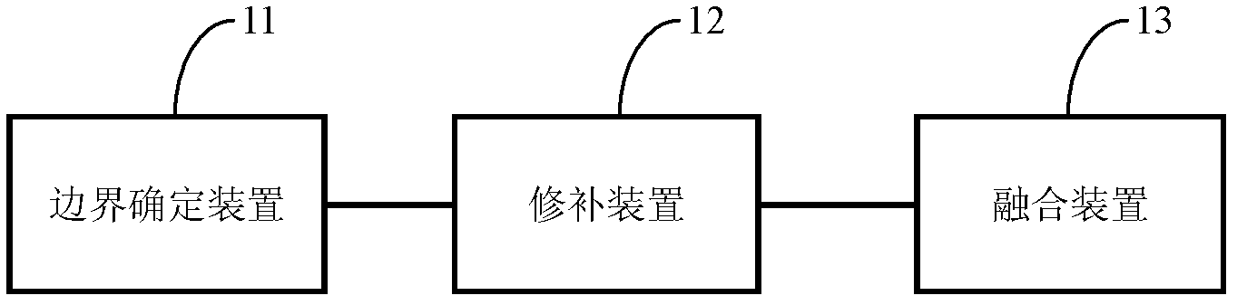 Image sawtooth removing method and system