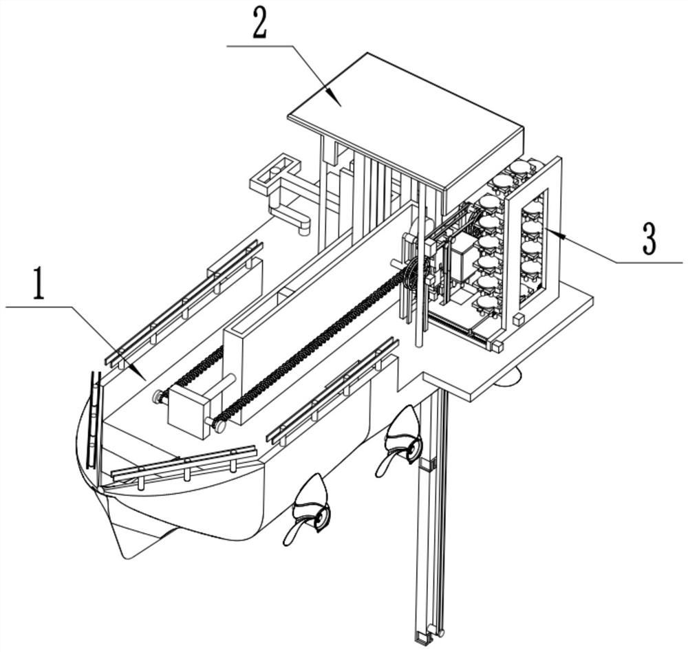 Shallow water area water sample collection system