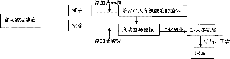 A method for preparing l-aspartic acid