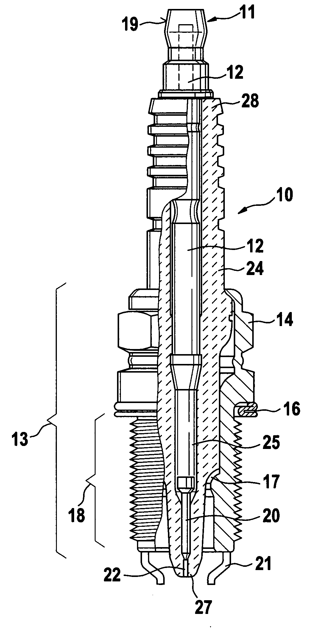 Electrode material, ignition device containing the same, and method for manufacturing the ignition device